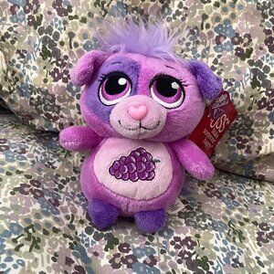 NWT 6" Grape Scented Chinchilla Plushie